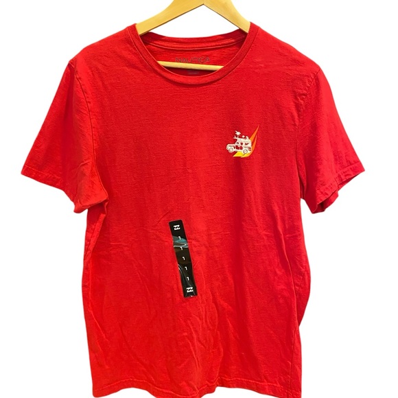 Nautica Men’s Graphic Print Red Always Ready Surf And Chill T Shirt‎ Size Large - Picture 1 of 6